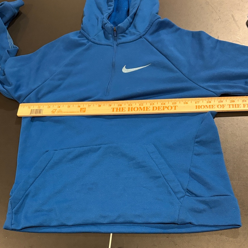 Nike Kids Royal Blue Pullover Hoodie - Picture 8 of 11